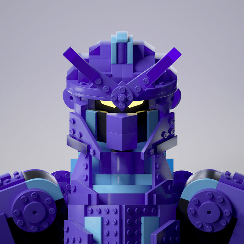 Meca Mech X Lego (Purple)
