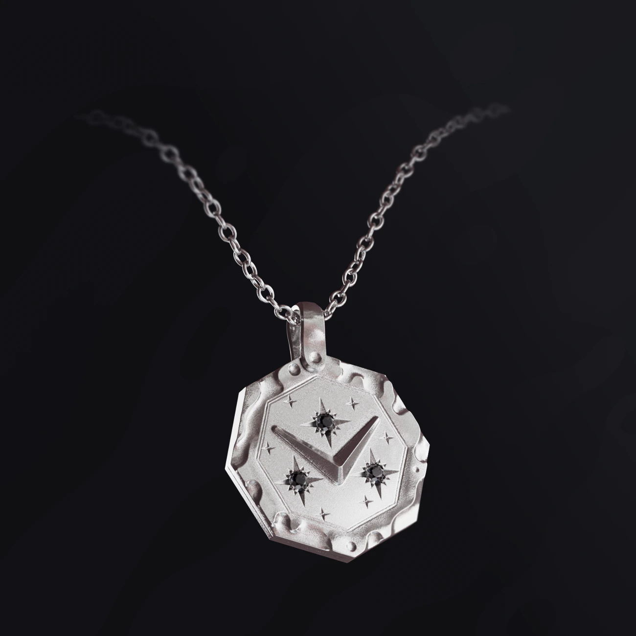 MEKA necklace (silver version)