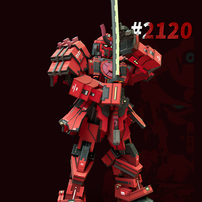 Meka # 2120 Sandbox Model