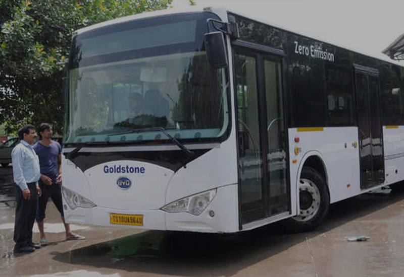 Electric bus from China to Chandigarh