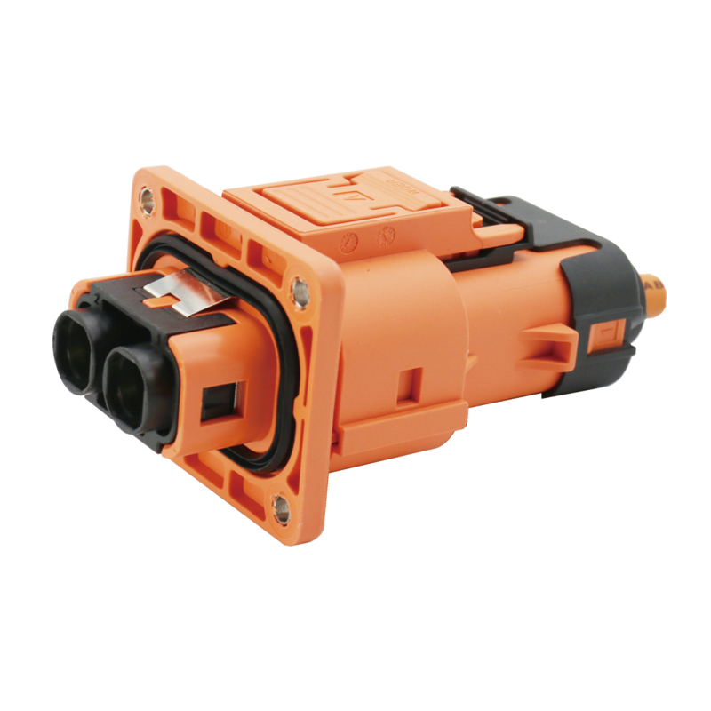 WOER HV600 series with high voltage interlock connector