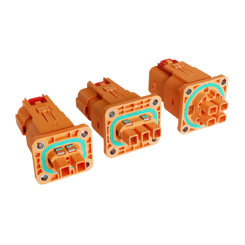 WOER HVA630 series with high voltage interlock connector