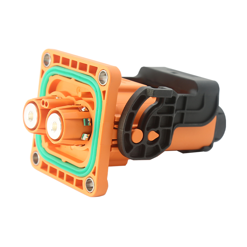 WOER HV800 series with high voltage interlock connector