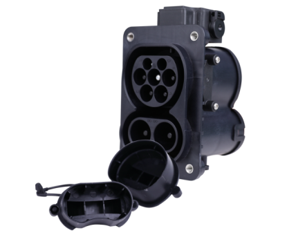 WOER European CCS2  Type2 125A 150A 200A AC DC Quick Charging Inlet Socket 250V AC 480V AC three-phase