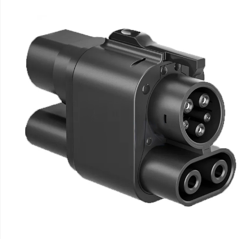 OWER CCS2 to CCS1 Charging Adapter 60 Amp / 250V AC - Compatible with SAE J1772 Charger CE Approved Super Charger for Tesla