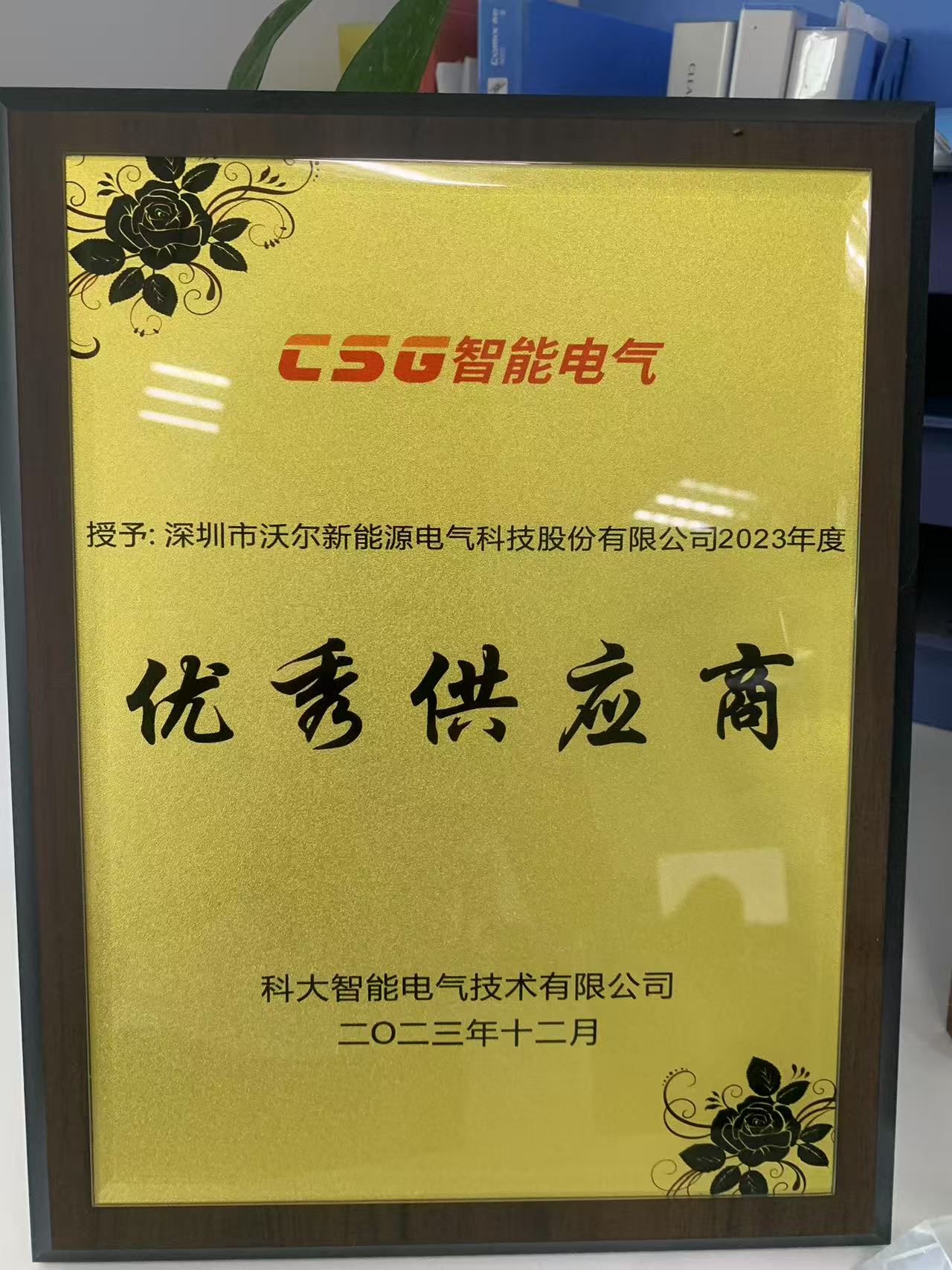 Woer New Energy Recognized as Top Charging connectors Supplier and Strategic Partner by Major Domestic Clients in 2025