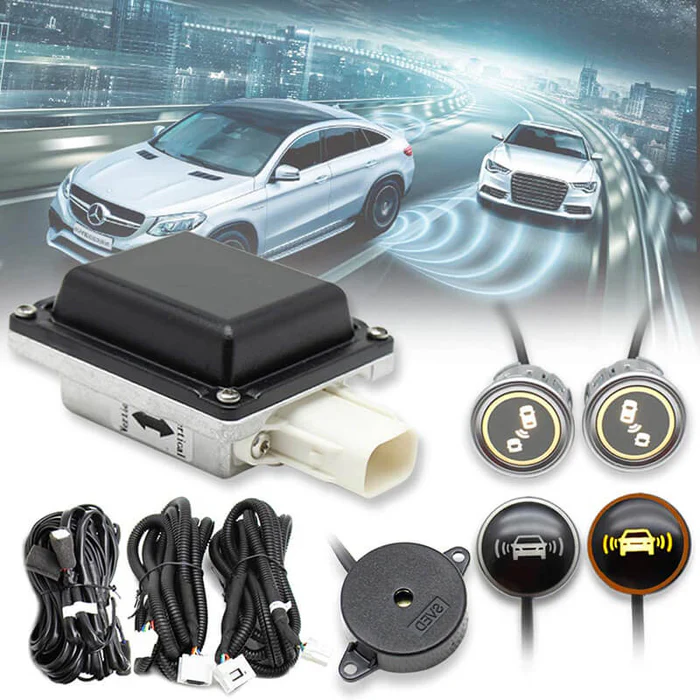 Universal Car Radar Blind Spot Sensor System