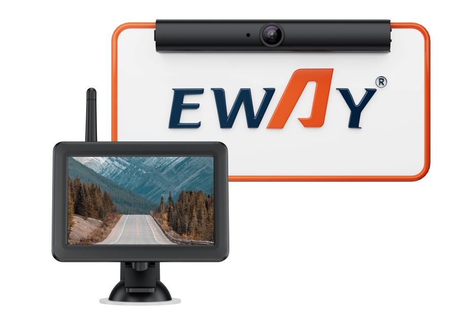 Wireless License Plate Backup Camera
