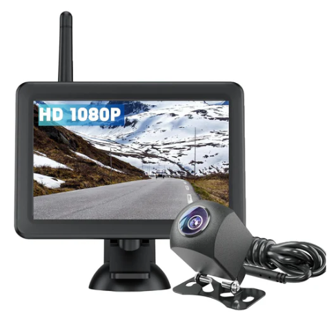 AHD 130° Wireless Surface Mount Backup Camera System