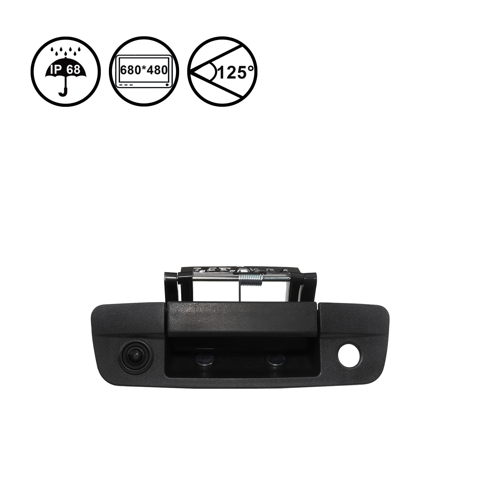 RAM 1500 (2009-2018)/RAM 2500 (2009-2018)  Tailgate Handle Backup Camera