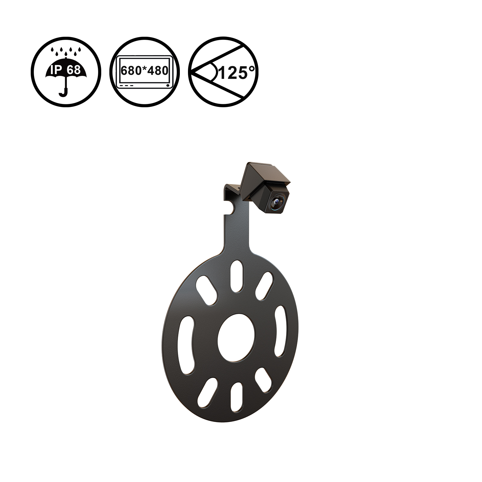 Rear View Spare Tire Mount Backup Camera for Jeep Wrangler