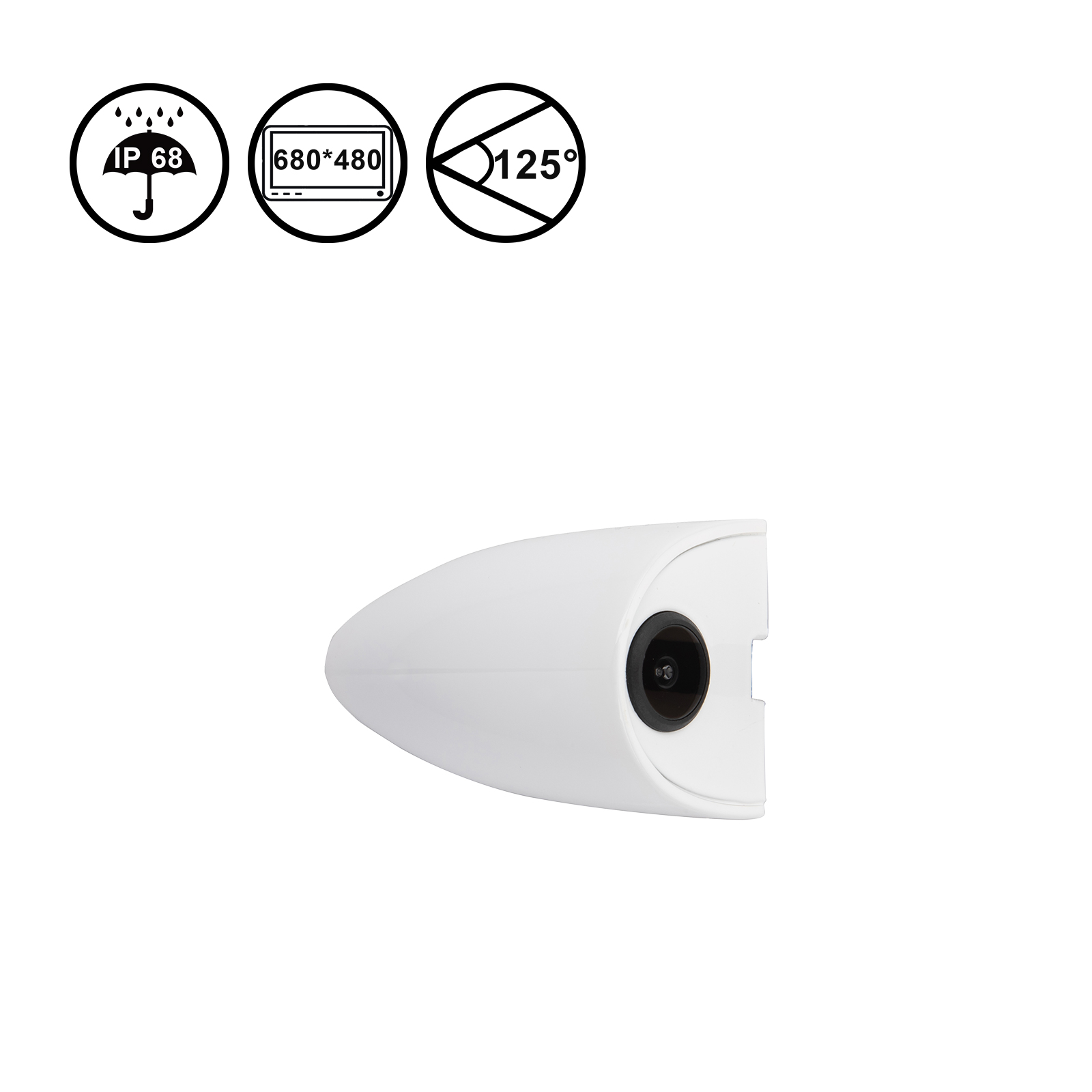 120° Side Camera (White)