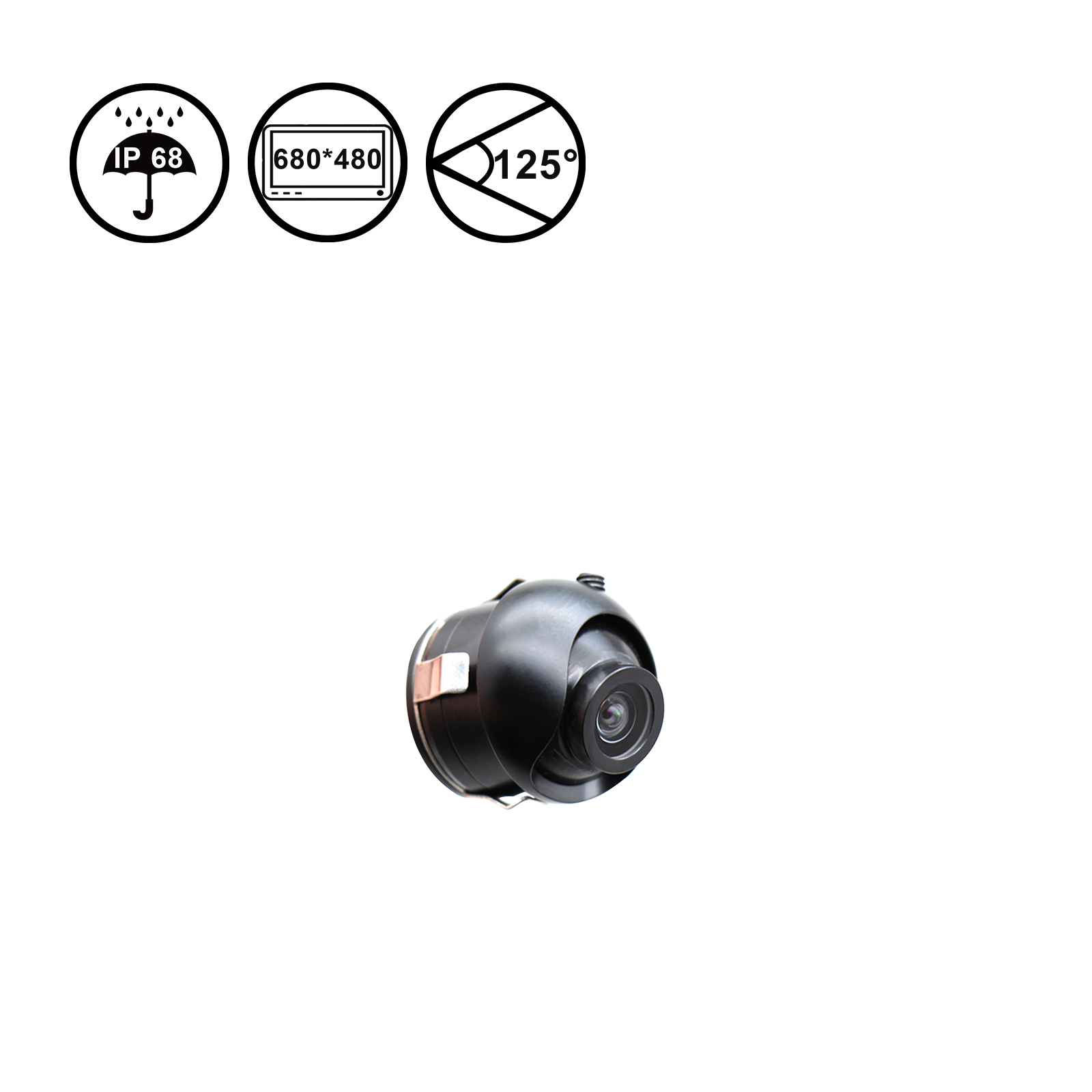 HD Flush Mount Backup Camera