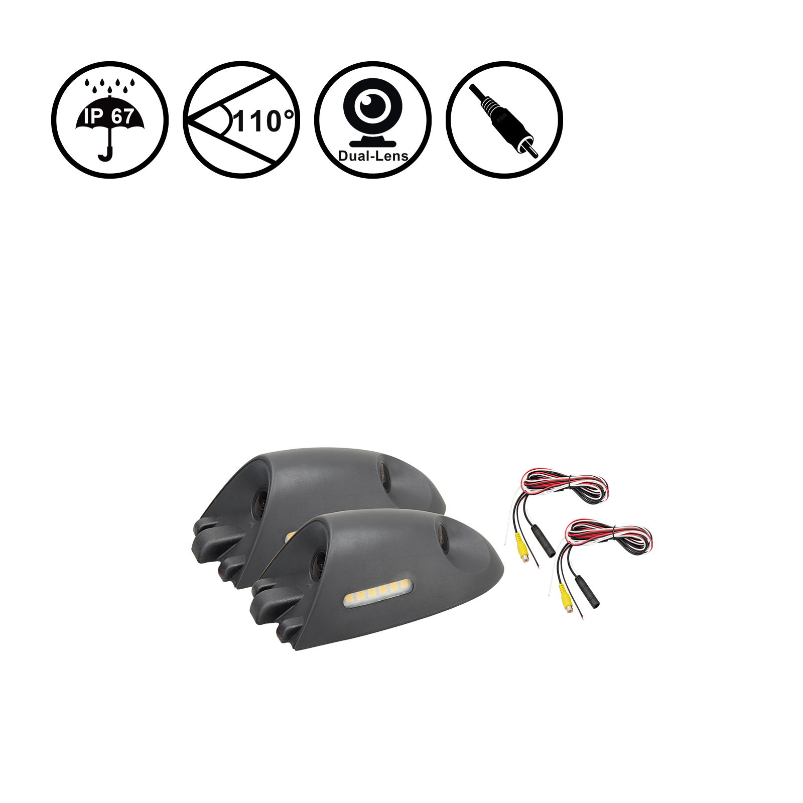 Dual Lens Side Camera Kit