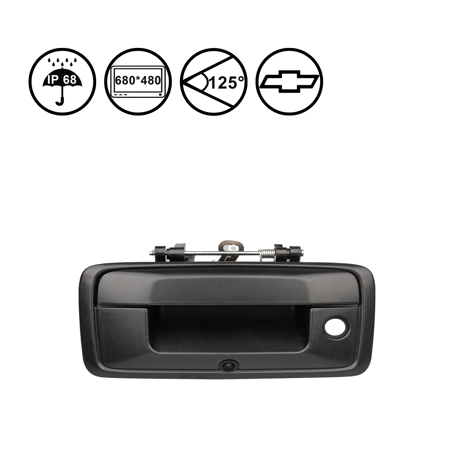 Tailgate Handle Backup Camera for GMC Sierra,  2014-2018 Chevrolet Silverado and 2015-Up  Chevrolet