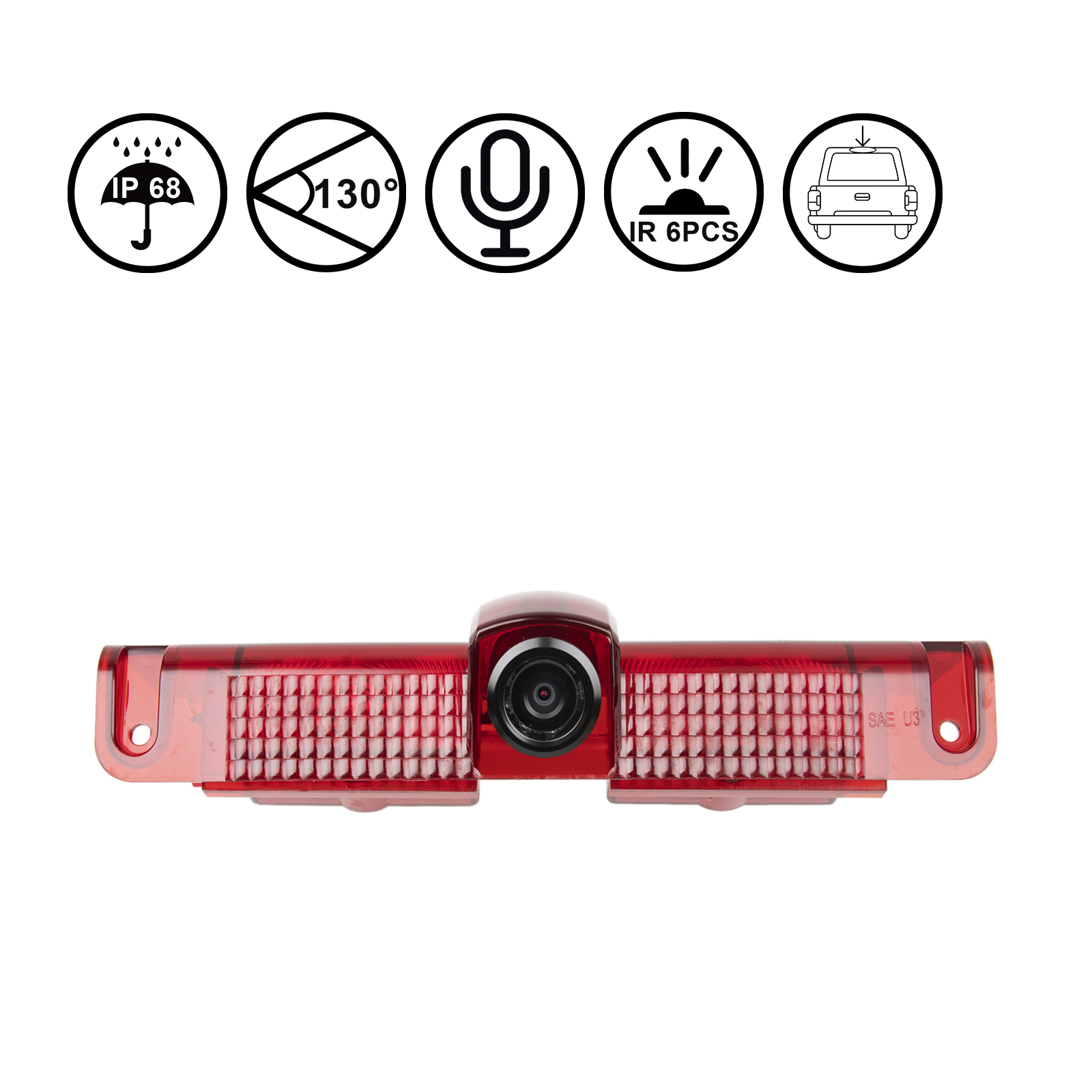 Chevy/ GMC 3rd Brake Light Backup Rear View Camera
