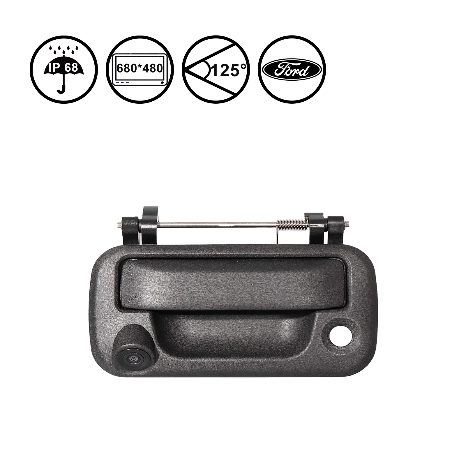 Ford F150 Tailgate Handle Backup Camera Rear View