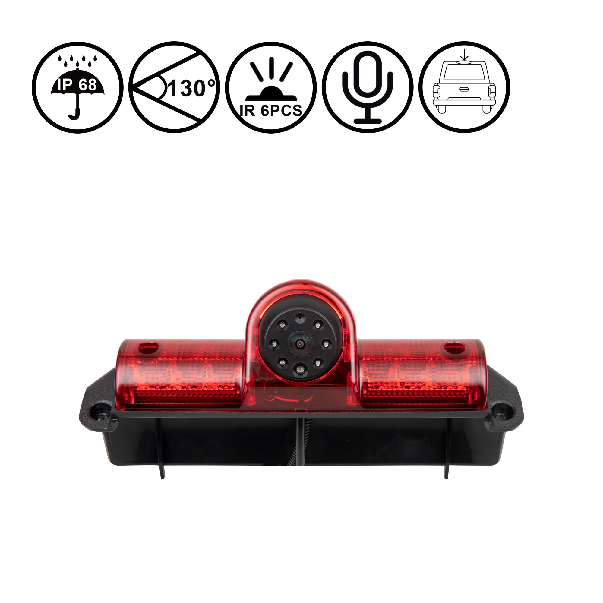 GMC Savana & Chevrolt Express Explorer Van 2003-2016 Third Brake Light Backup Camera