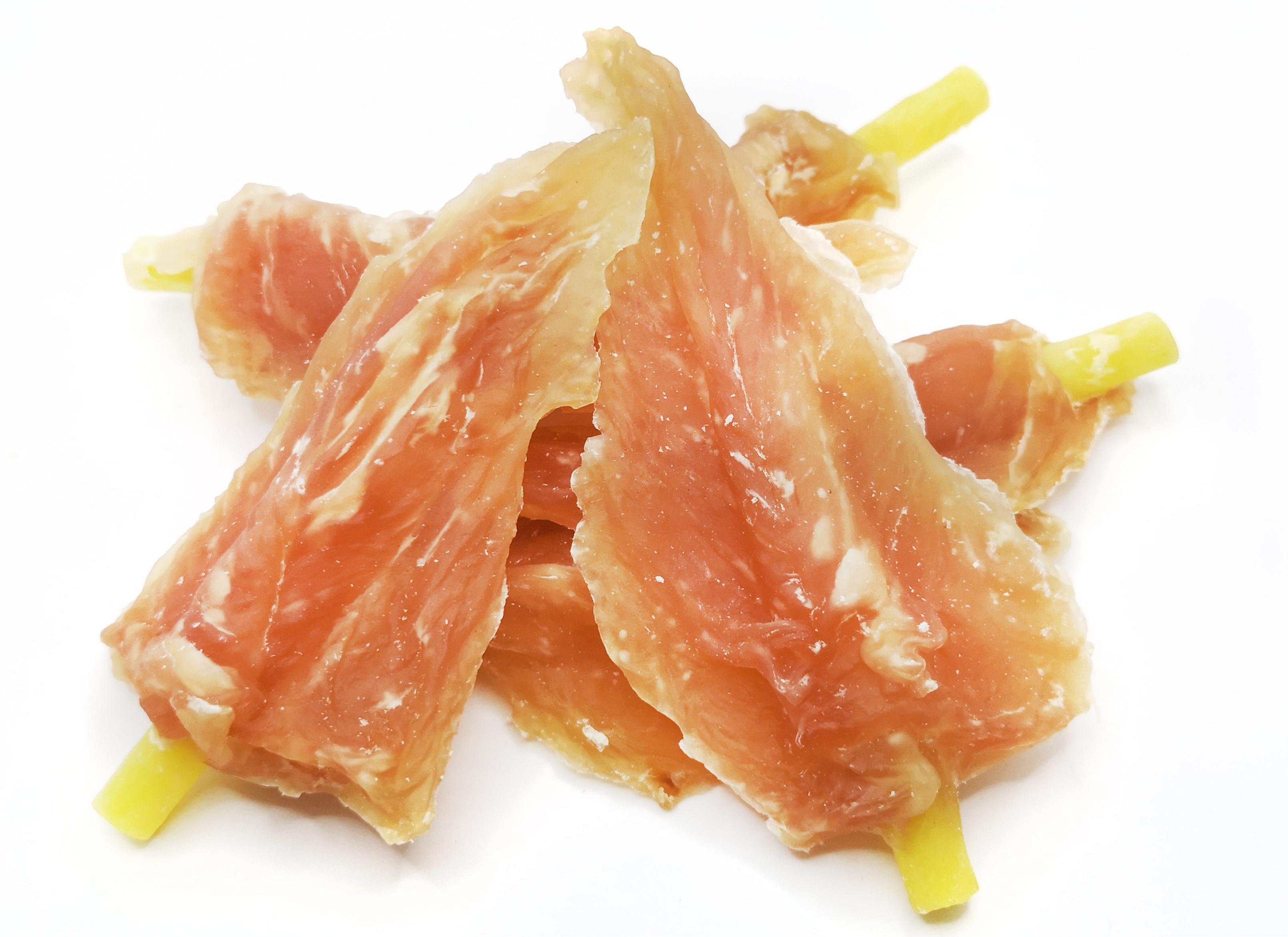 Chicken Breast Inserted by Yellow Cheese Stick