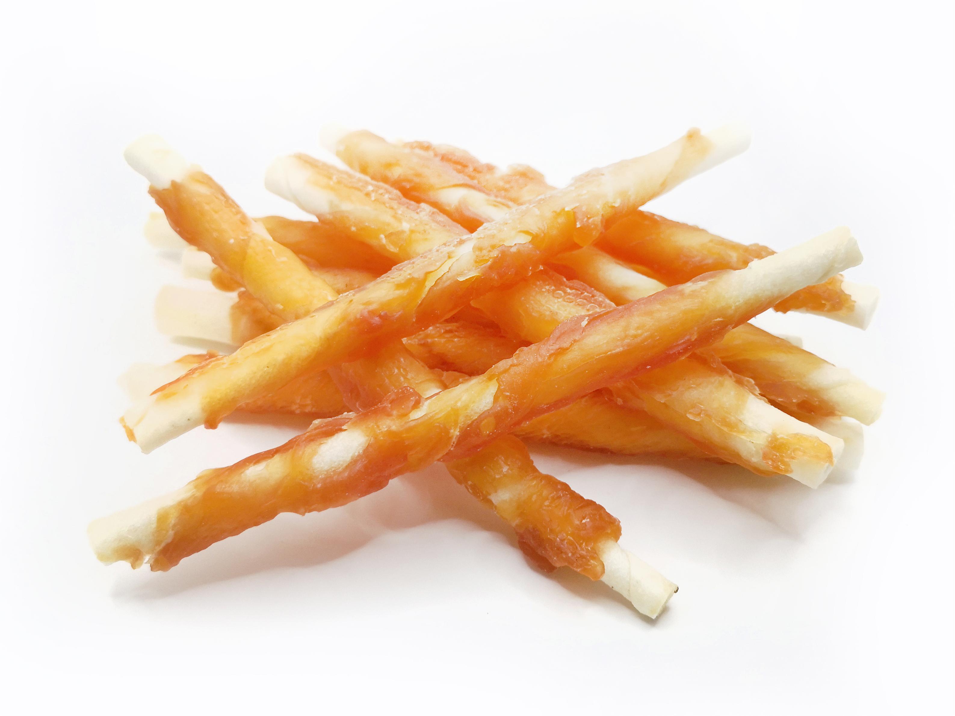 Twisted Sticks with Soft Chicken