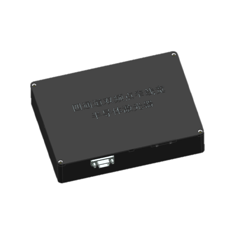 宇航级四通道双频点半导体激光器