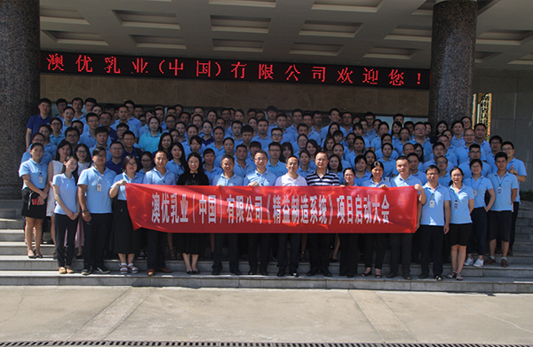 某国内著名乳制品有限公司制造系统和卓越制造项目