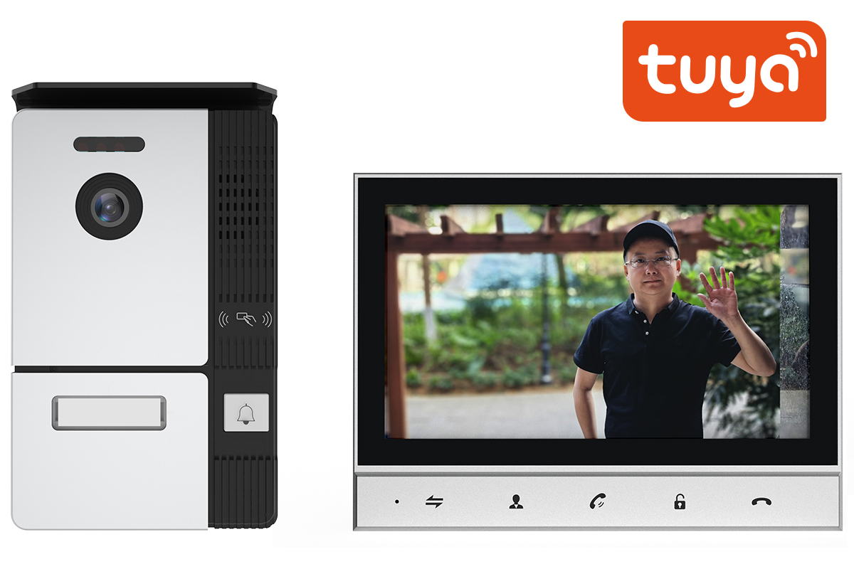 4 Wire 7 inch HD Video Door Phone