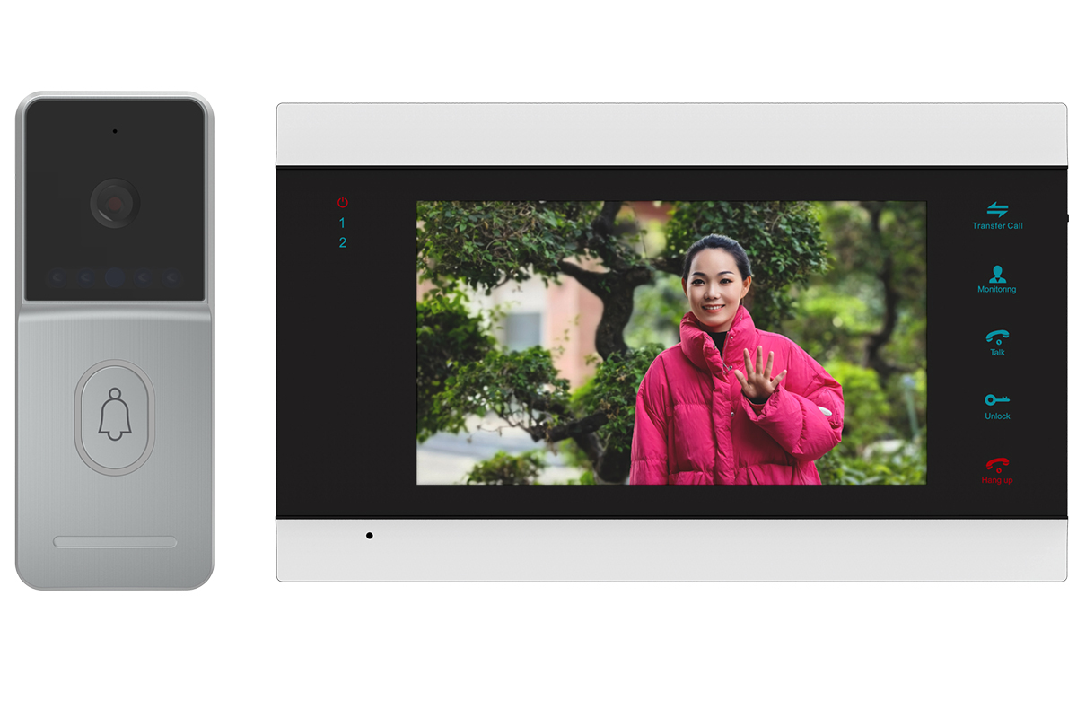 4 Wire 7 inch Video Door Phone