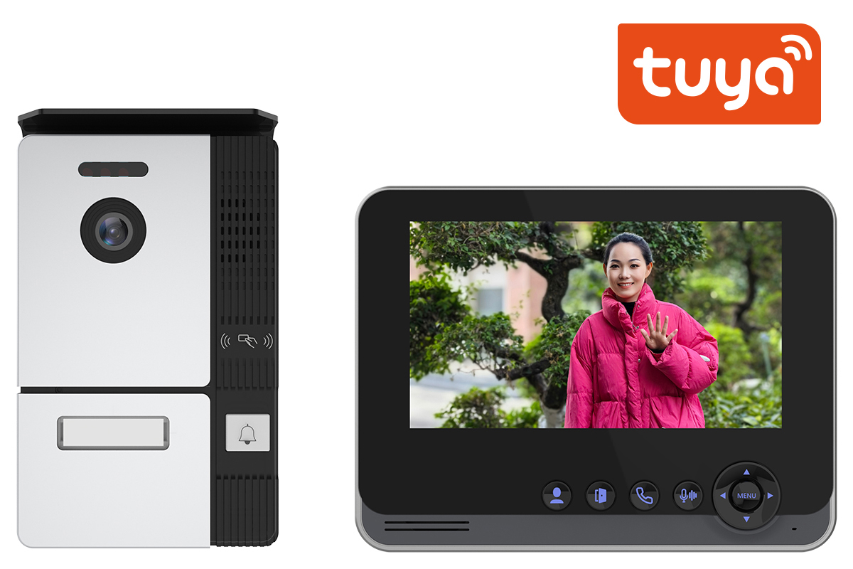 4 Wire 7 inch Video Door Phone