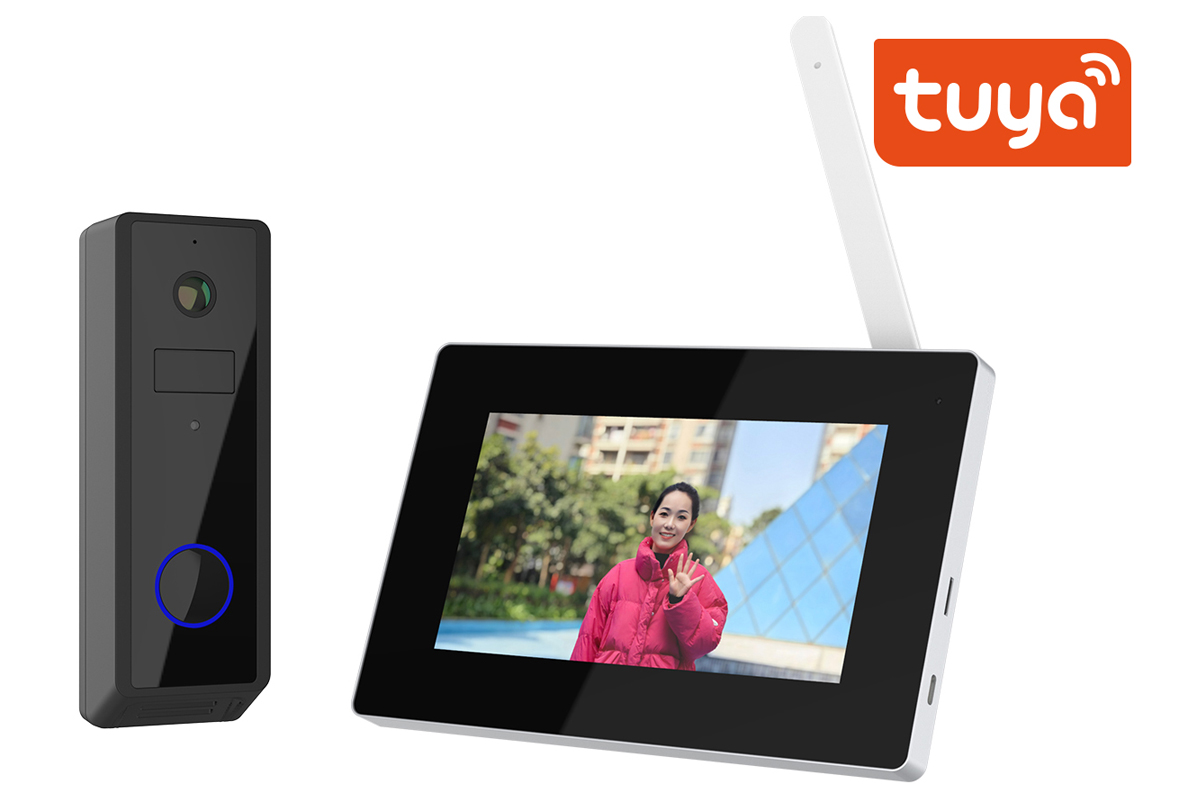 Wireless 7 inch HD Video Door Phone