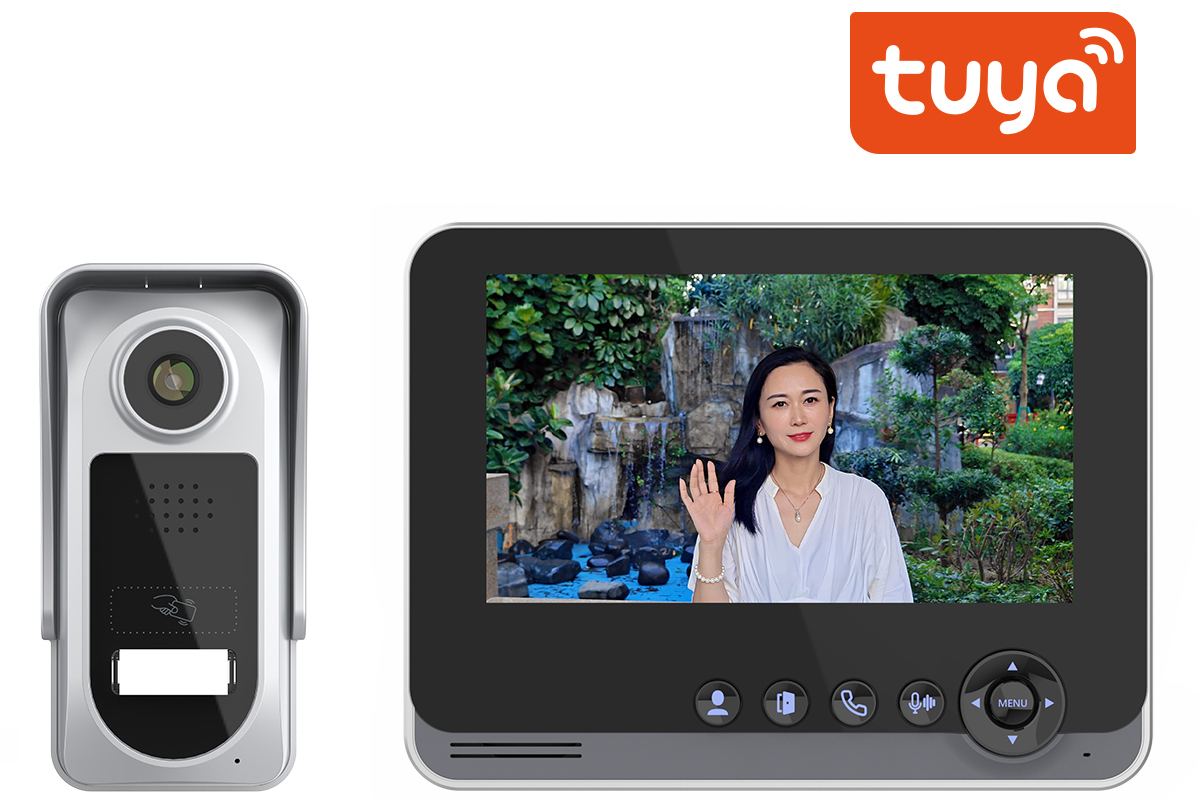 4 Wire 7 inch HD Video Door Phone