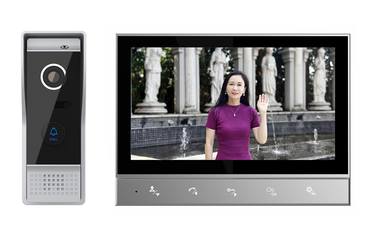 4 Wire 7 inch Video Door Phone