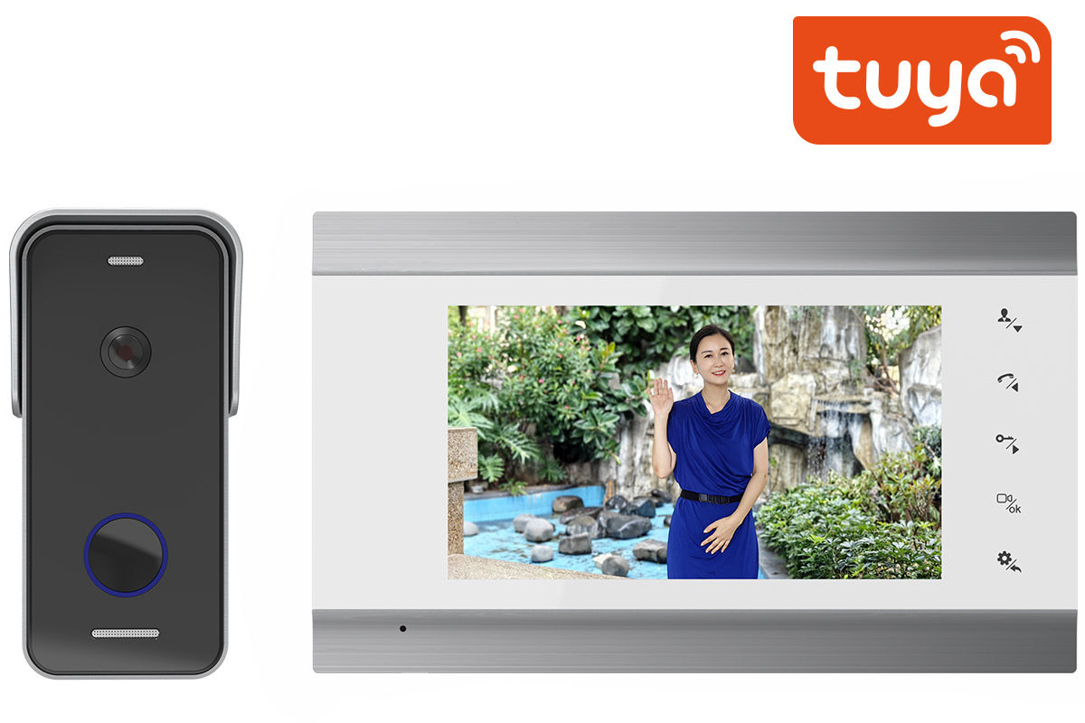 4 Wire 7 inch HD Video Door Phone