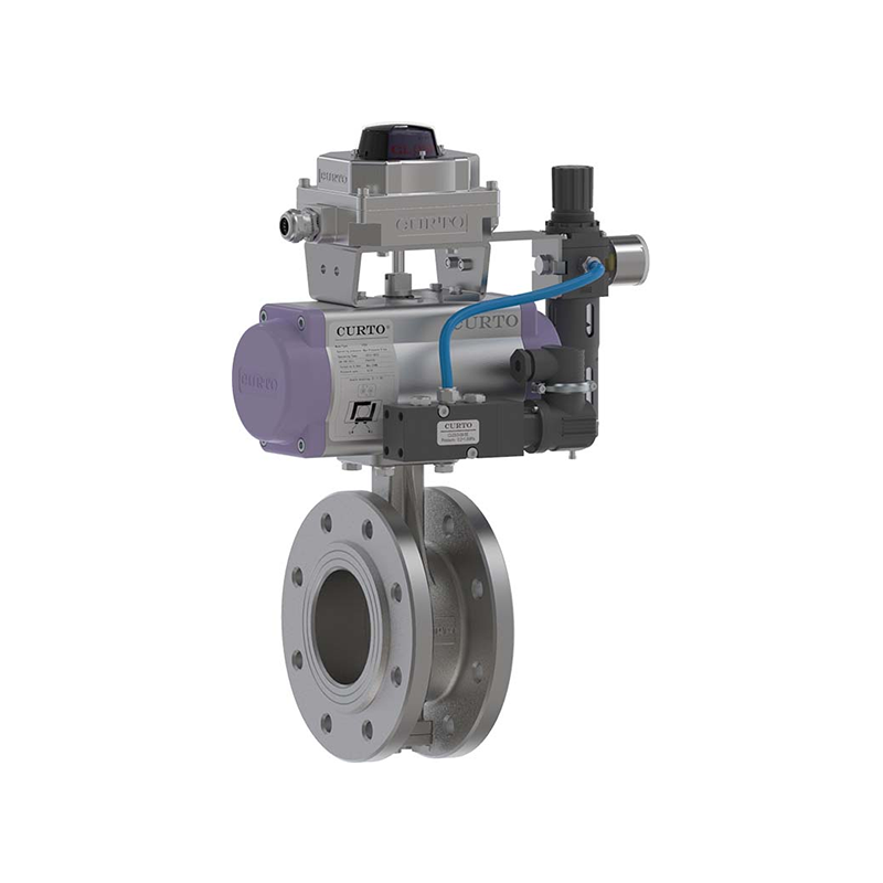 气动开关蝶阀（CT-RDB系列）