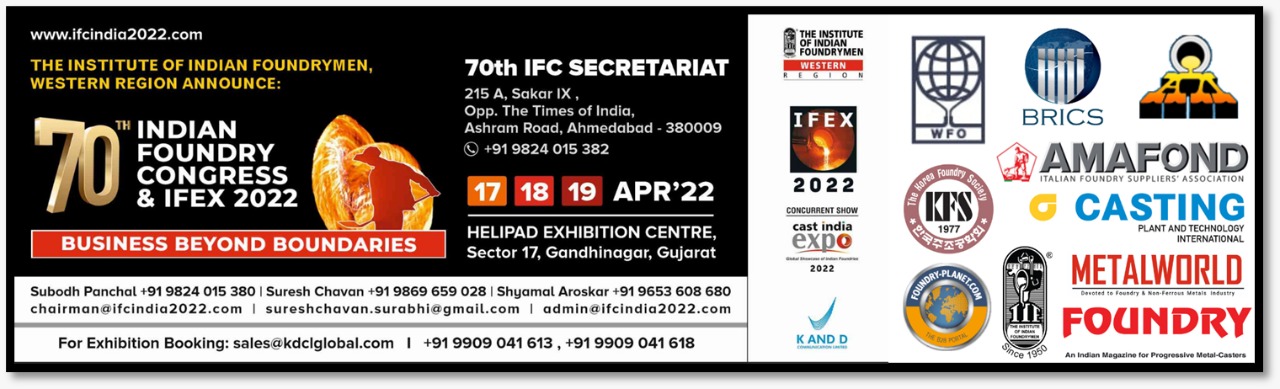 The 71st Indian Foundry Congress & IFEX 2023