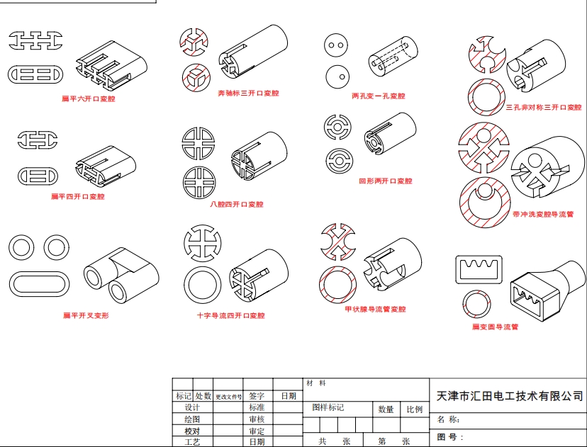 硅胶引流管(变径变腔)挤出生产线