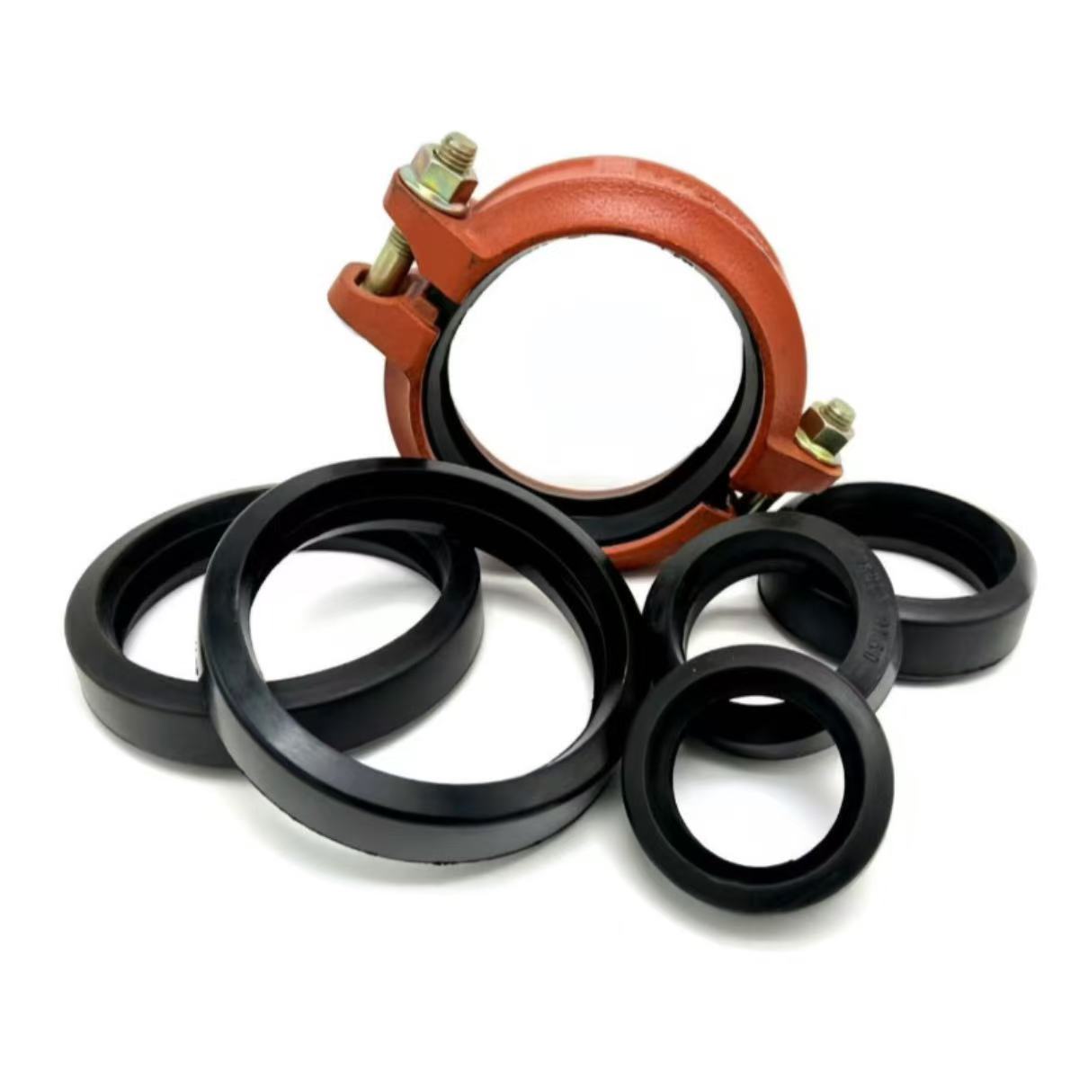 Fire fitting joint rubber ring