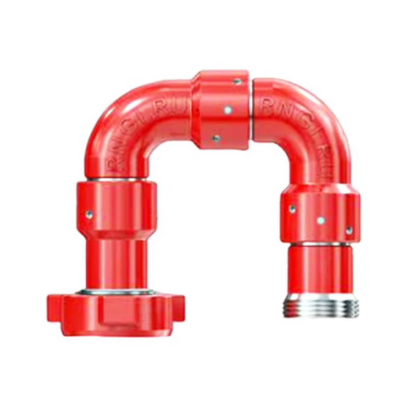 Custom High-Pressure Swivel Union Elbow for Oilfield Workover & Fracturing