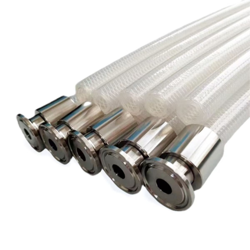 High-Temp High-Pressure Stainless Steel Wire Braided Large-Bore Silicone Hose
