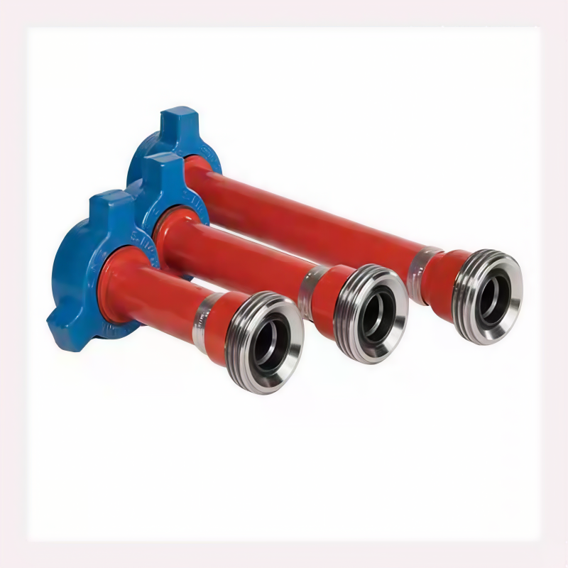 High-pressure straight pipe