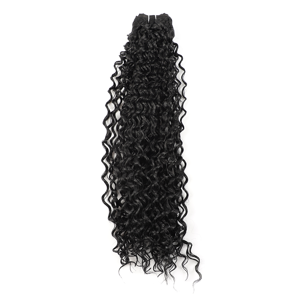 Long Water Wave Synthetic Hair Bundles for Women Heat Resistant Synthetic Hair Weave Bundles Water Wave Soft Smooth Hair Factory Price Sale