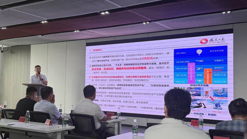 投资北京受邀参加雄安低空经济对接活动