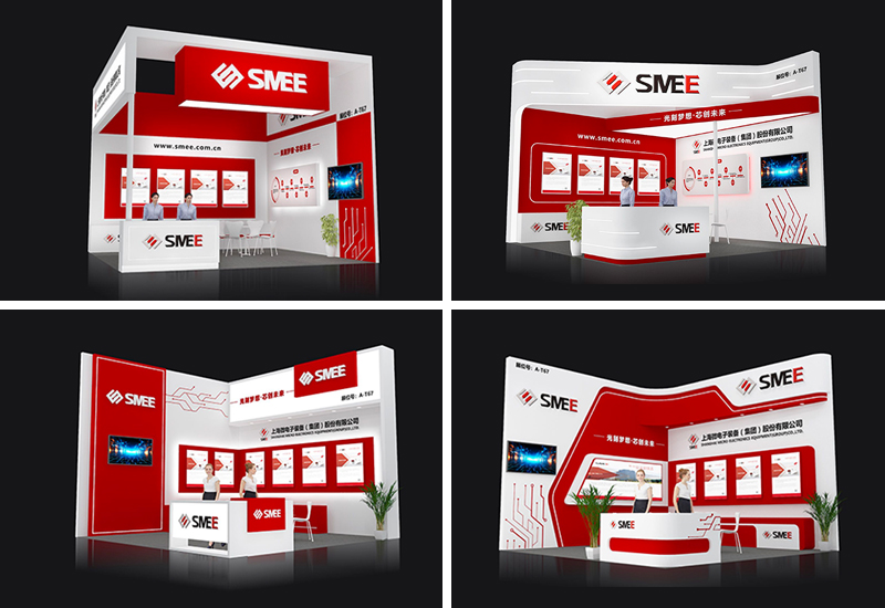 展台设计：4款36平米展台设计方案，哪款更吸引你？