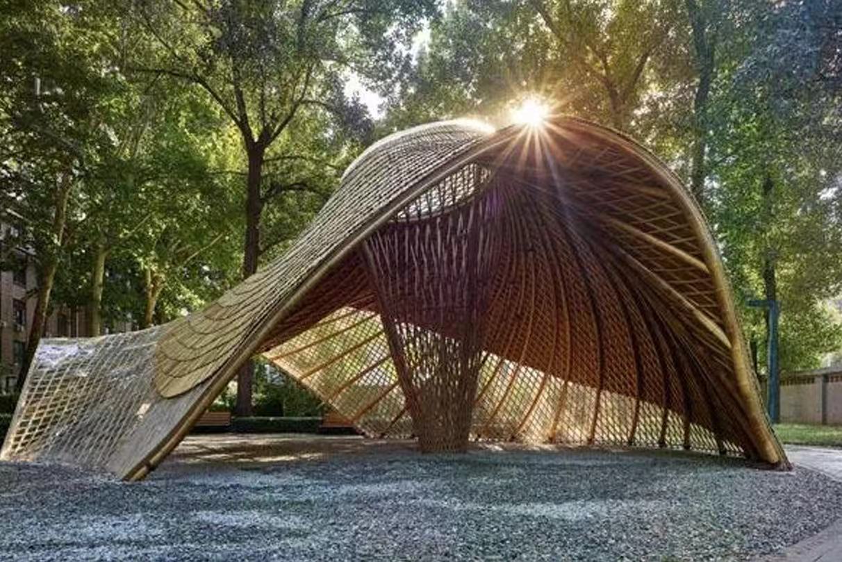 竹境·花园丨首届北林国际花园建造节中心花园“雲在”亮相