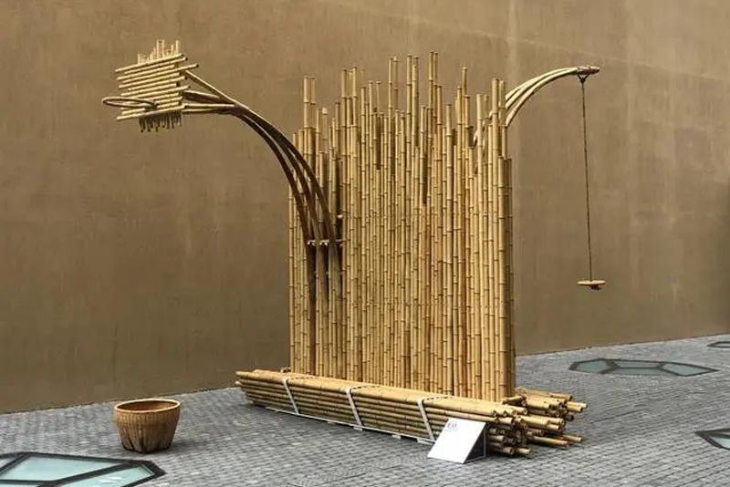 石大宇设计 | 竹境施工 | 竹互动装置作品受邀参展《2021深圳设计周》！