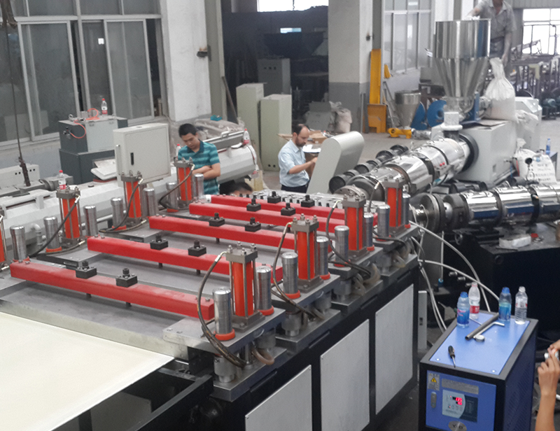 PVC WPC foam board extrusion machine