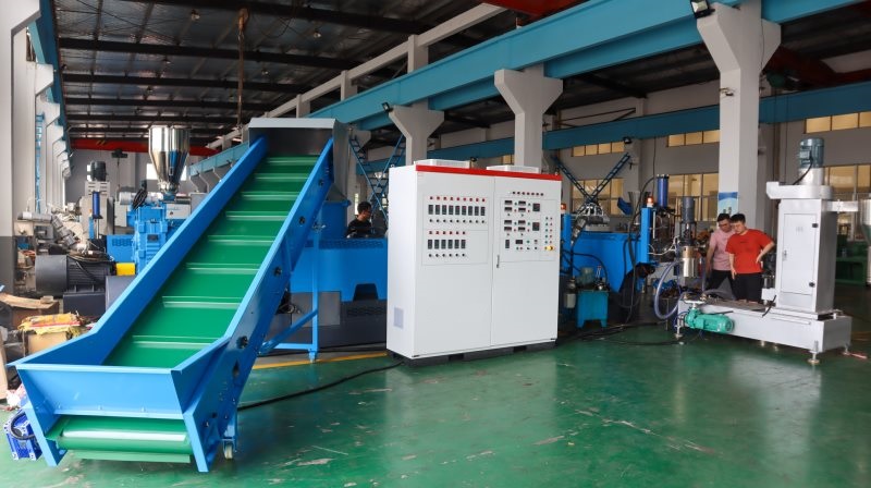 PP PE film pelletizing machine