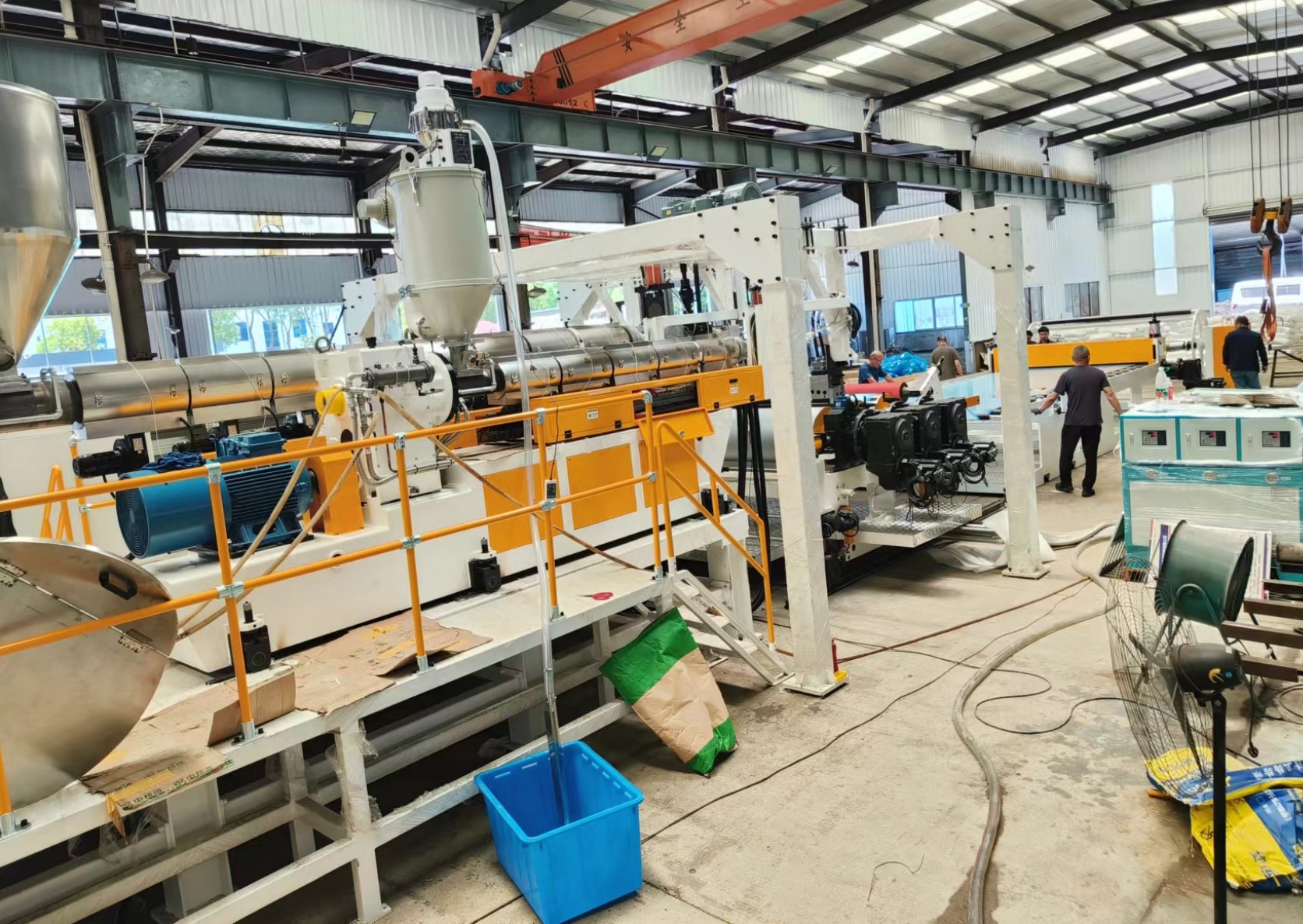 PP PE PS sheet extrusion machine line