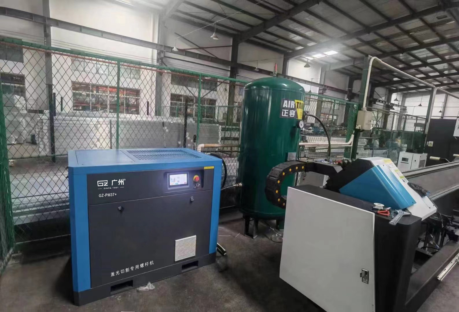 激光切割专用螺杆机