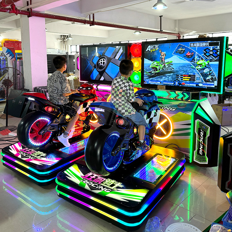 Motorcycle Arcade Game Machine